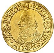 1 Ducat - John Philip and Frederick William II, Germany, 1638 reverse image