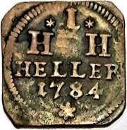 1 Heller - Joseph Frederick Klippe reverse image