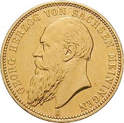 20 Mark - George II obverse image