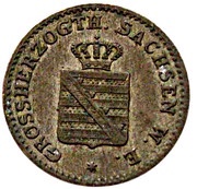 1 Silbergroschen - Charles Frederick obverse image