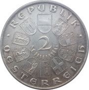 2 Schillings Walther von der Vogelweide obverse image