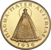 100 Schilling reverse image