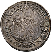 ½ Thaler - Christian II, John George I and August obverse image