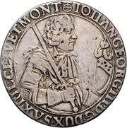½ Thaler - John George III obverse image