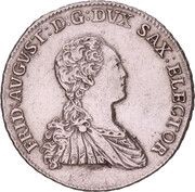 ⅔ Thaler - Frederick August III obverse image