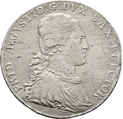 ⅔ Thaler - Frederick August III obverse image