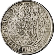1 Thaler - Moritz, Germany, 1547-1548 reverse image
