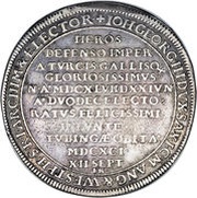 1 Thaler - John George III Death obverse image