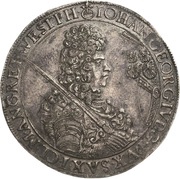 1 Thaler - John George IV obverse image