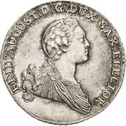 1 Thaler - Frederick August III obverse image