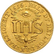 1 Ducat - John George I Sophiendukat; Restrike, Germany, 1616-1873 reverse image