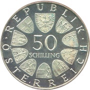 50 Schilling Julius Raab obverse image