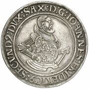 1 Thaler - John Frederick II obverse image