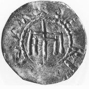 Denier - Bernard II Jever, Germany, 1011-1059 reverse image