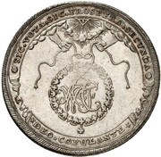 1 Thaler - Albert Wolfgang, Germany, 1730 reverse image