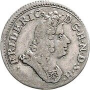 4 Schilling - Frederick IV obverse image