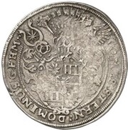 1 Thaler - Ernest III, Germany, 1620-1622 reverse image