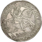 2 Thalers - Ernest III, Germany, 1620-1622 reverse image