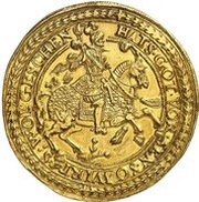 10 Ducats - Ernest III, Germany, 1601-1622 reverse image