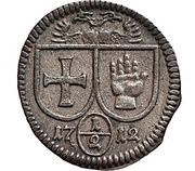 ½ Kreuzer obverse image