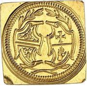 1 Kreuzer Peace of Westphalia; Klippe; Gold Pattern strike obverse image