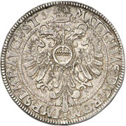 2 Thalers, Germany, 1616 reverse image