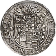 ¼ Thaler - John Martin I, Germany, 1646-1649 reverse image