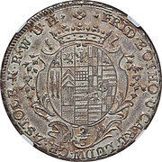 ⅔ Thaler - Frederick Botho and Charles Louis obverse image