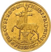 1 Ducat - Christof Frederick and Jost Christian obverse image
