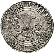 ½ Thaler - Wolfgang, Louis, Henry, Albert George and Christoph obverse image