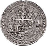 1 Thaler - Wolf Ernest, John, Henry XXII, Louis George and Christoph II obverse image