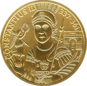 1000 Schilling Heidentor Carnuntum reverse image