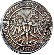 ½ Guldiner - Frederick II reverse image