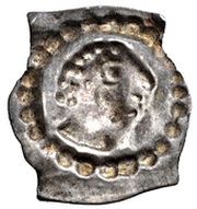 Denier Bracteate, Germany, 1400-1411 reverse image
