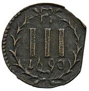 3 Pfennig, Germany, 1690 reverse image
