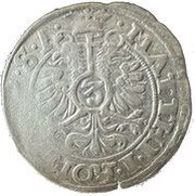 3 Kreuzers, Germany, 1615 reverse image