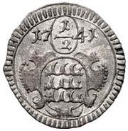 ½ Kreuzer - Charles Frederick obverse image