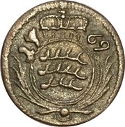 ½ Kreuzer - Charles Eugen obverse image