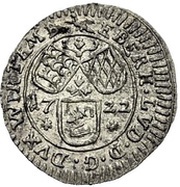 1 Kreuzer - Eberhard Louis obverse image