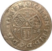 2 Kreuzers - John Frederick I obverse image