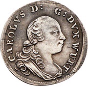 12 Kreuzer - Charles Eugen obverse image