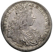 ½ Thaler - Eberhard Louis obverse image