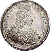 ½ Thaler - Eberhard Louis obverse image