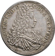 1 Thaler - Eberhard Louis obverse image
