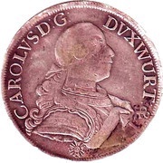 1 Thaler - Charles Eugen obverse image