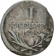 1 Kreuzer - Frederick I, Germany, 1807-1816 reverse image