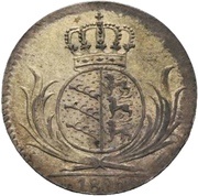 6 Kreuzers - Frederick I, Germany, 1806 reverse image