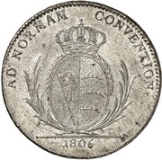 1 Thaler - Frederick I Königsthaler, Germany, 1806 reverse image