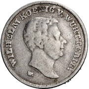 10 Gulden - William I Silver pattern strike; Mint visit obverse image