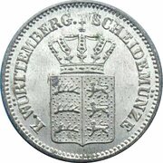 1 Kreuzer - William I obverse image